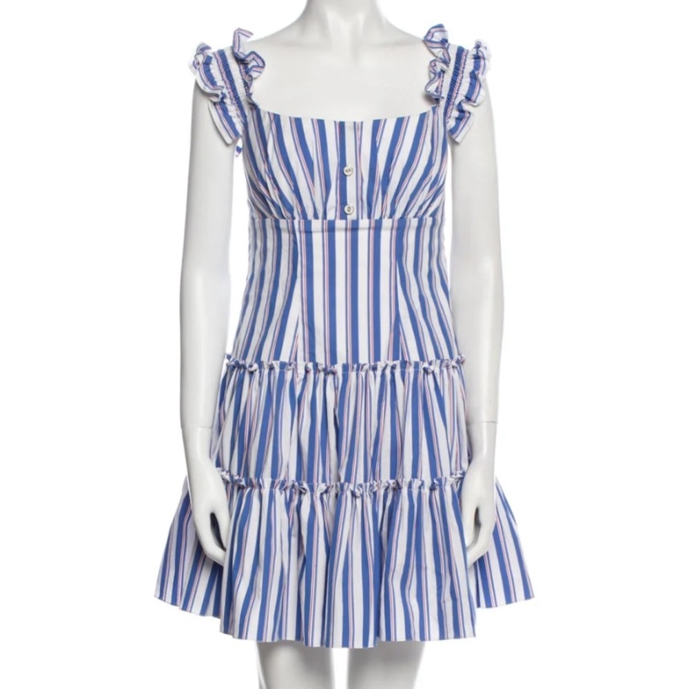 CAROLINE CONSTAS stripped  short dress